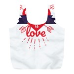 all you need is love Full Print Recycle Bag (L) Front