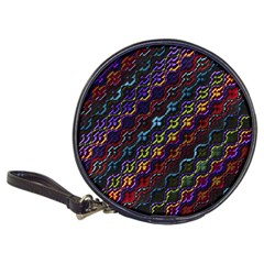 Dark Multicolored Mosaic Pattern Classic 20-cd Wallets by dflcprintsclothing