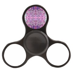 Biro On Pink Symmetry Finger Spinner by kaleidomarblingart