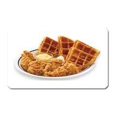 Fried Chicken And Waffles Magnet (rectangular) by snackkingdom