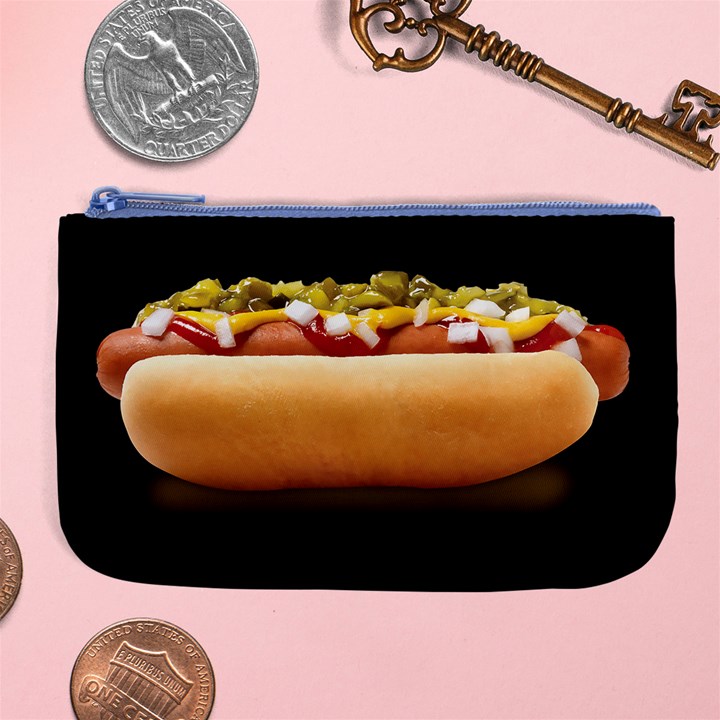 Hot Dog Large Coin Purse