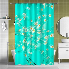 Pop Art Neuro Light Shower Curtain 48  X 72  (small)  by essentialimage365