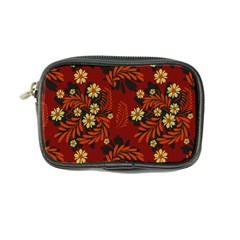 Folk Flowers Pattern Coin Purse by Eskimos