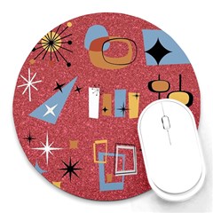 50s Round Mousepads by NerdySparkleGoth