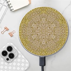 Pearls With A Beautiful Luster And A Star Of Pearls Wireless Charger by pepitasart