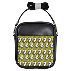 Memphis-seamless4-[converted5]redbubble8192 Girls Sling Bag by elchino