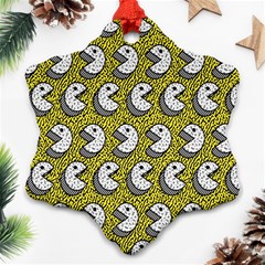 Memphis-seamless4-[converted5]redbubble8192 Ornament (snowflake) by elchino