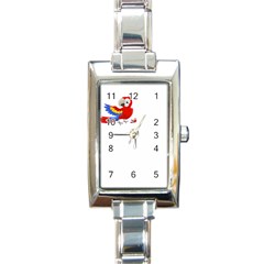 Untitled Design (5) Photo 1607517624237 Rectangle Italian Charm Watch by Basab896