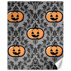 Pumpkin Pattern Canvas 16  X 20  by NerdySparkleGoth