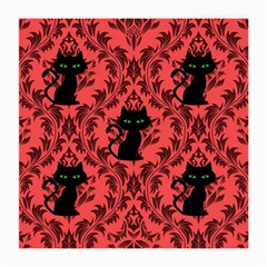 Cat Pattern Medium Glasses Cloth (2 Sides) by NerdySparkleGoth