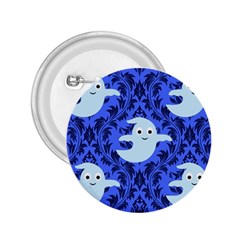 Ghost Pattern 2 25  Buttons by NerdySparkleGoth