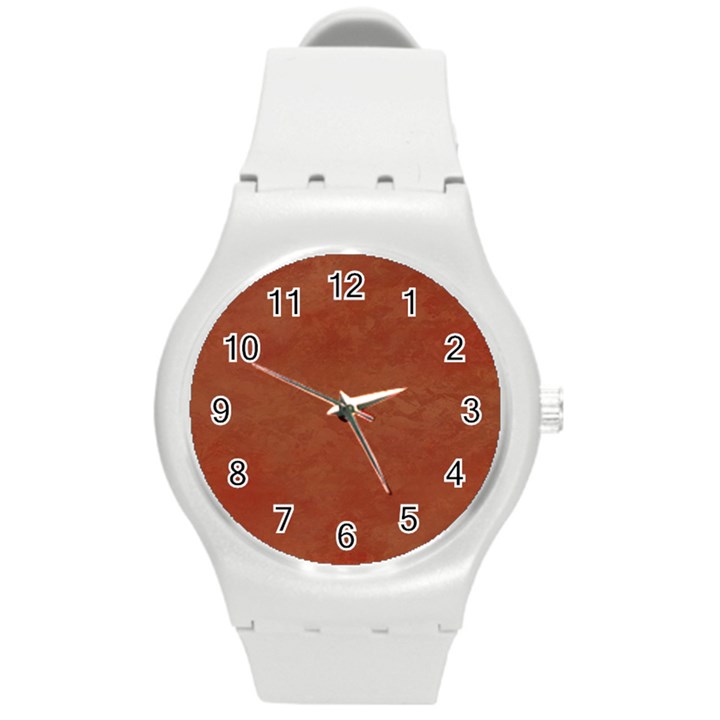 Toffee Round Plastic Sport Watch (M)