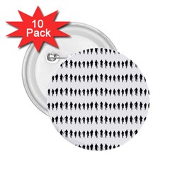 Athletic Running Graphic Silhouette Pattern 2 25  Buttons (10 Pack)  by dflcprintsclothing