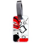 Modern art Luggage Tag (two sides) Back