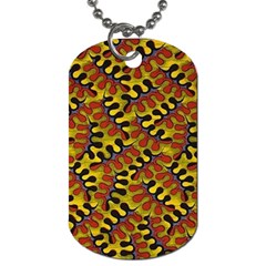 Modern Zippers Dog Tag (two Sides) by Sparkle