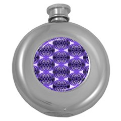 Modern Globes Round Hip Flask (5 Oz) by Sparkle