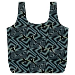 Modern Illusion Full Print Recycle Bag (xl) by Sparkle