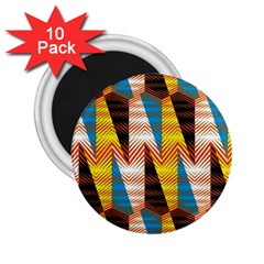 Digital Tringles 2 25  Magnets (10 Pack)  by Sparkle