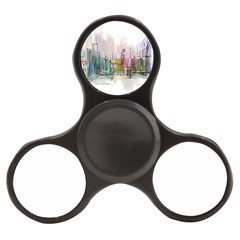 Drawing-watercolor-painting-city Finger Spinner by Sudhe