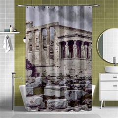 Erechtheum Temple, Athens, Greece Shower Curtain 48  X 72  (small)  by dflcprintsclothing