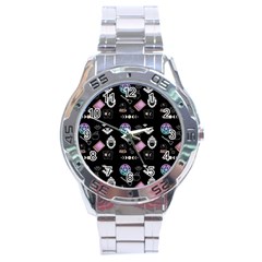 Pastel Goth Witch Stainless Steel Analogue Watch by NerdySparkleGoth