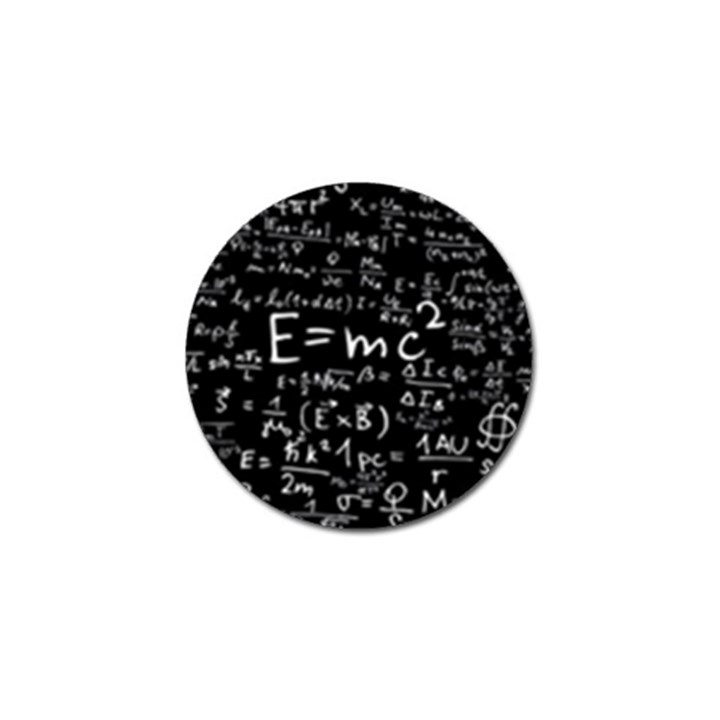 Science-albert-einstein-formula-mathematics-physics-special-relativity Golf Ball Marker (10 pack)