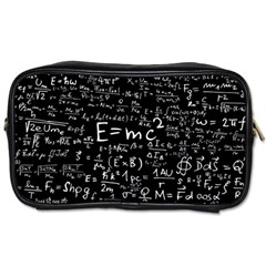 Science-albert-einstein-formula-mathematics-physics-special-relativity Toiletries Bag (two Sides) by Sudhe