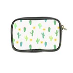 Green Cacti With Sun Coin Purse Back