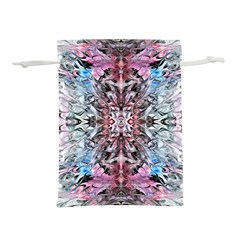 Abstract Waves  Lightweight Drawstring Pouch (m) by kaleidomarblingart