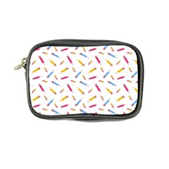 Multicolored Pencils And Erasers Coin Purse by SychEva