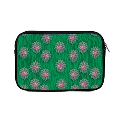 Lotus Bloom In The Blue Sea Of Peacefulness Apple Ipad Mini Zipper Cases by pepitasart