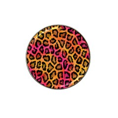 Leopard Print Hat Clip Ball Marker (4 Pack) by skindeep