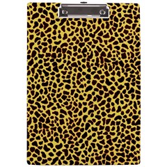 Fur-leopard 2 A4 Clipboard by skindeep