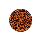 Leopard-print 3 Hat Clip Ball Marker (4 pack) Front