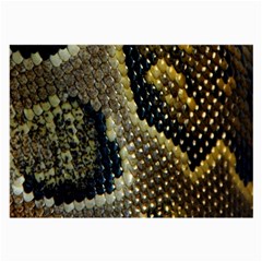 Leatherette Snake 2 Large Glasses Cloth (2 Sides) by skindeep