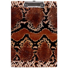 Leatherette Snake 3 A4 Clipboard by skindeep