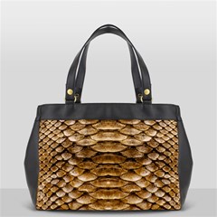 Reptile Skin Pattern 11 Oversize Office Handbag (2 Sides) by skindeep