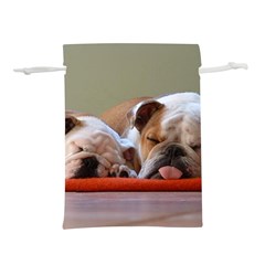 2 Sleeping Bulldogs Lightweight Drawstring Pouch (m) by SomethingForEveryone