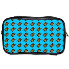 Monarch Butterfly Print Toiletries Bag (two Sides) by Kritter