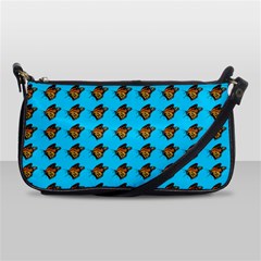 Monarch Butterfly Print Shoulder Clutch Bag by Kritter