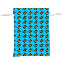 Monarch Butterfly Print  Lightweight Drawstring Pouch (xl) by Kritter