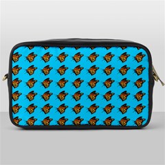 Monarch Butterfly Print Toiletries Bag (one Side) by Kritter