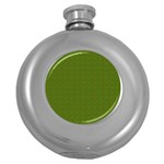 So Zoas Round Hip Flask (5 oz) Front