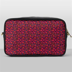 Pink Zoas Print Toiletries Bag (one Side) by Kritter