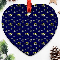 Clown Trigger Print Ornament (heart) by Kritter