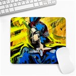 Blue Bird-1-4 Large Mousepads Front