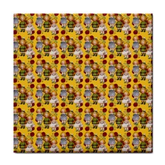 Dindollyellow Tile Coaster by snowwhitegirl