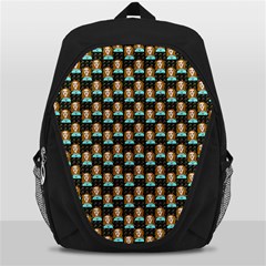 Girl Black Backpack Bag by snowwhitegirl