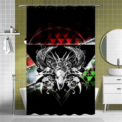 Skullart Shower Curtain 48  X 72  (small)  by Sparkle