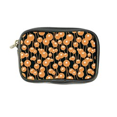 Orange Dandelions On A Dark Background Coin Purse by SychEva